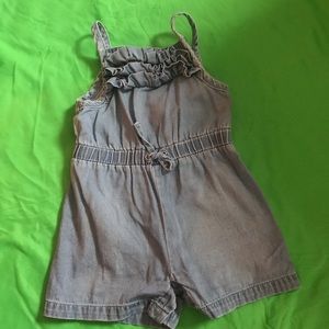 Carter's Dresses - $1 w bundle .. Jeans short Romper Carter's Dresses - $1 w bundle .. Jeans short Romper